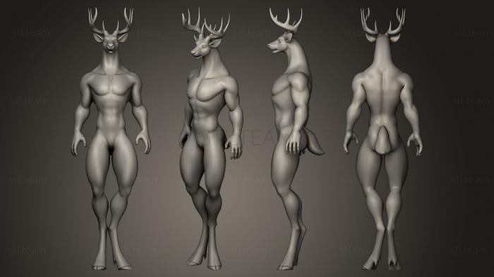 3D model Dvalinn Deer (STL)